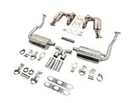 Volledig uitlaatsysteem voor Porsche 987 / 987C in RVS - 3606008703, 3606109871, 3606109872, 99611110755, 99907507400